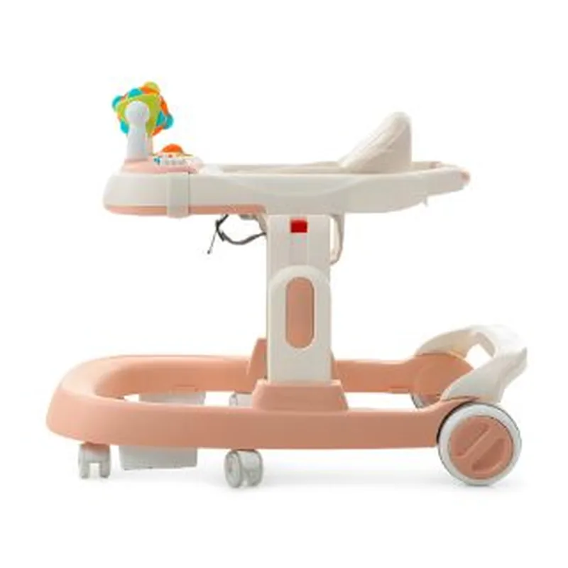 A children's activity walker on a white background