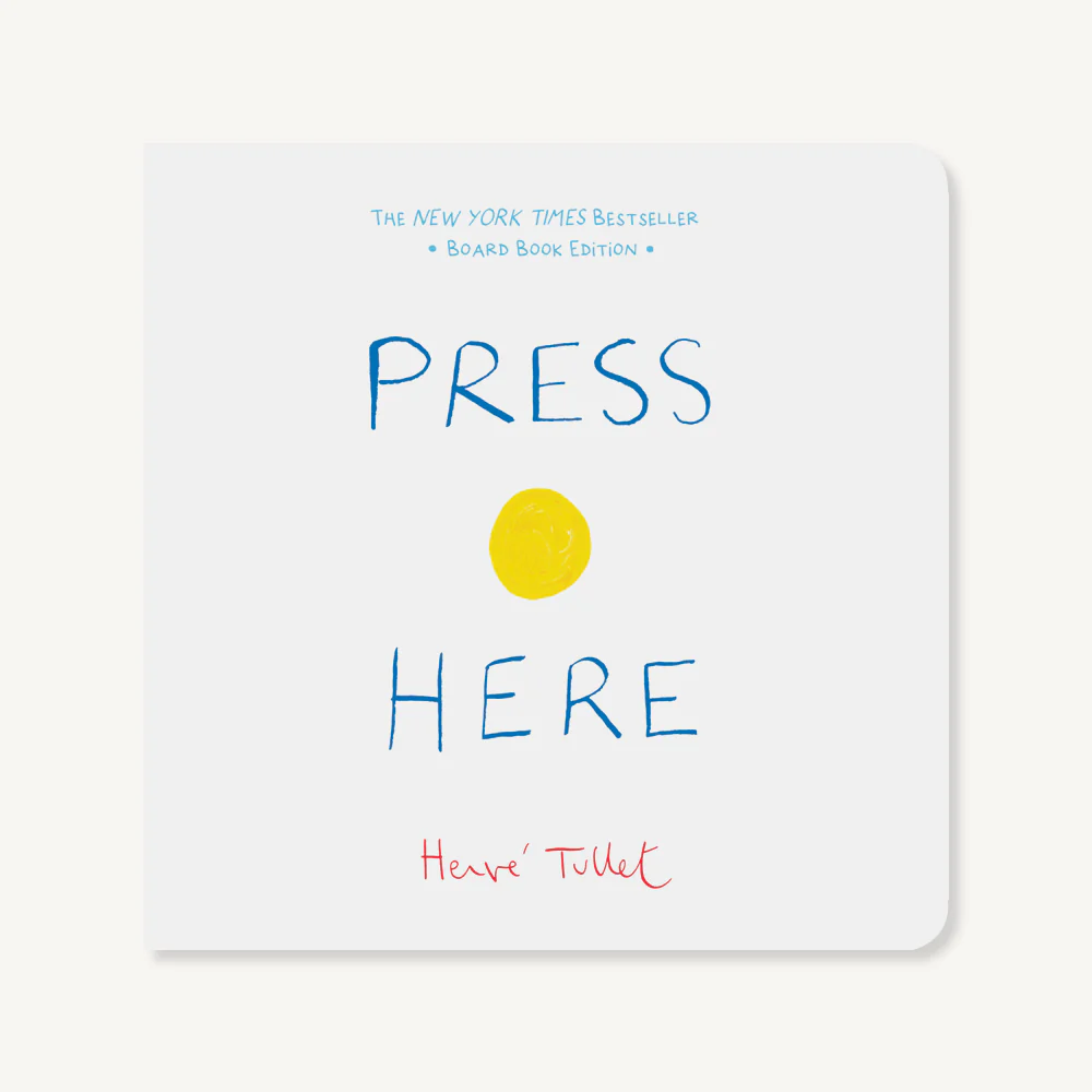 Cover of Press Here by Hervé Tullet